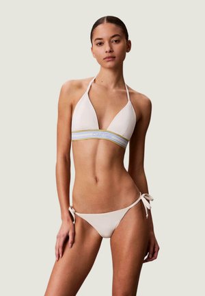 Calvin Klein Jeans, HALTER TRIANGLE LV00Q61214 - Haut de bikini - latte
