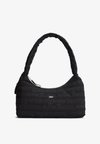 REPEAT LOGO PRINT CROSSBODY HOBO BAG - Τσάντα χειρός - black