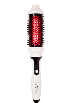 STYLPRO RED & INFRARED THERMAL BRUSH - Hair Styling Tool - white