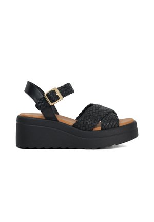 KINLEYS - Platform sandals - black