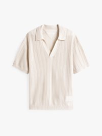 F1 MOVIE SWEATER POLO - Polo shirt - newsprint