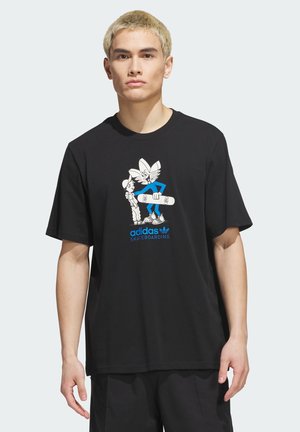 adidas Originals, SKATEBOARDING PUSH TEE - T-shirt imprimé - black
