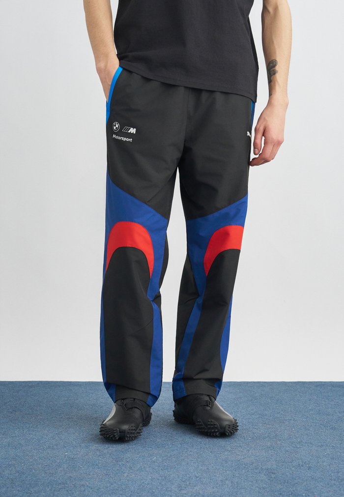 PUMA BMW MMS LIFESTYLE - Tracksuit bottoms - black