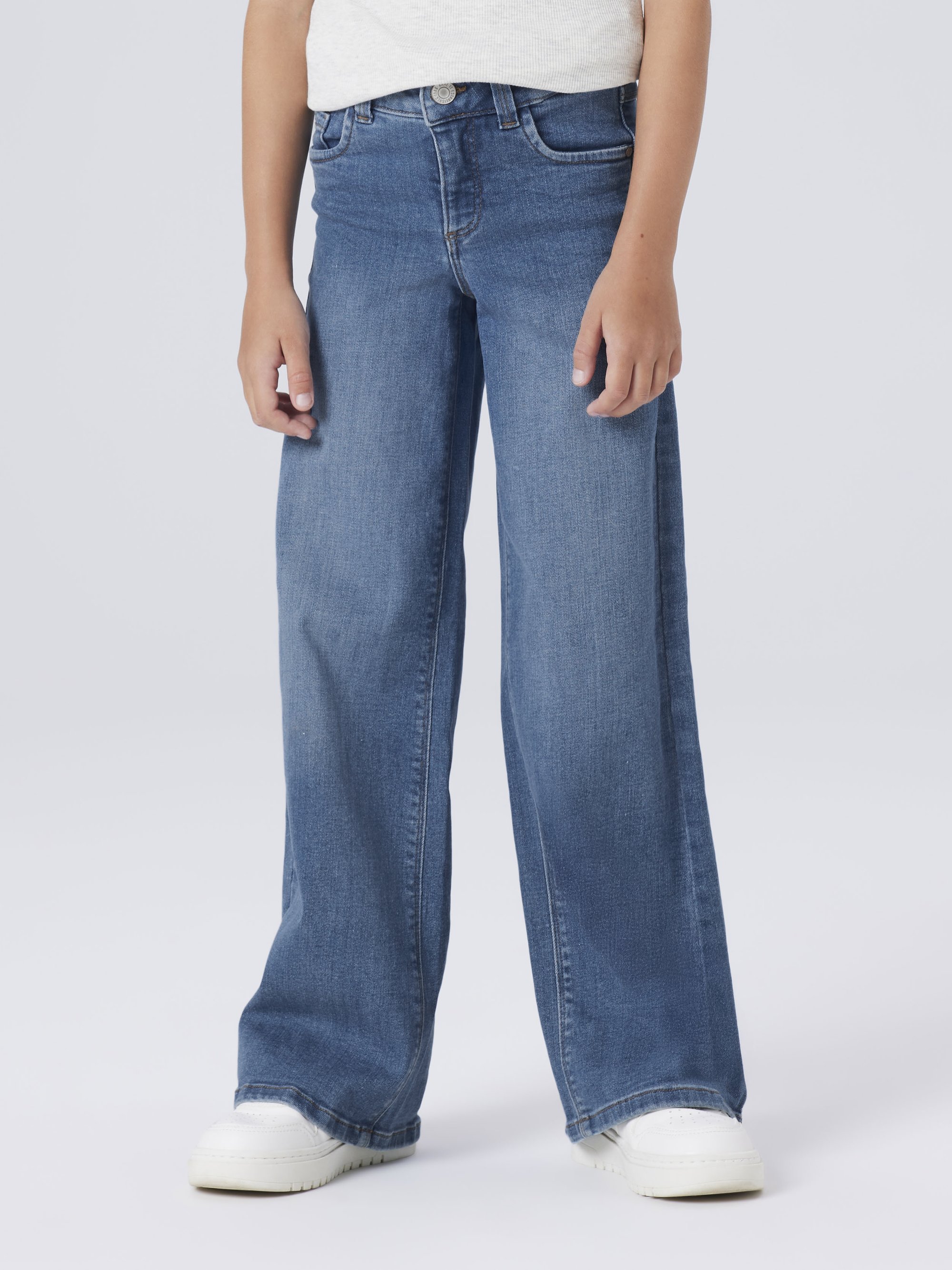 Name it NKFPOLLY - Flared Jeans - blue/blue denim - Zalando