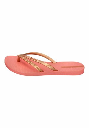 Pool slides - pink metalic pink