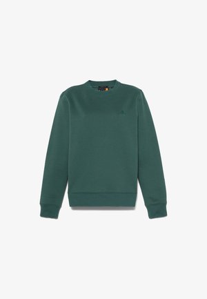 Timberland BRUSHED BACK CREW - Sweatshirt - dark green