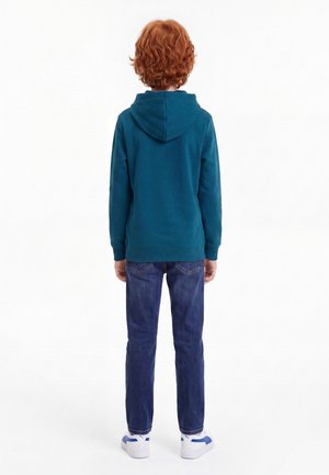 Puma ESS NO. 1 LOGO HOODIE FLEECE BOYS - Hættetrøje - midnight petrol