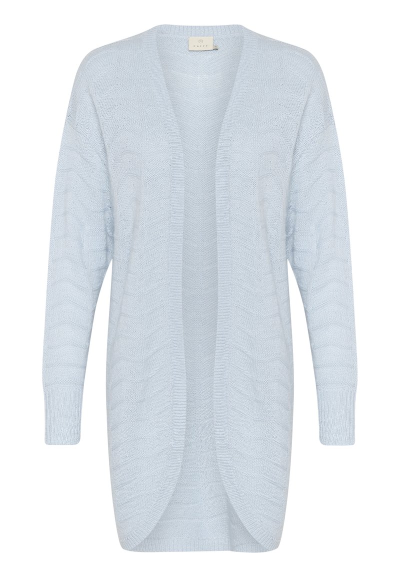 Kaffe Vest lichtblauw gemêleerd Kaffe Vest lichtblauw gemêleerd