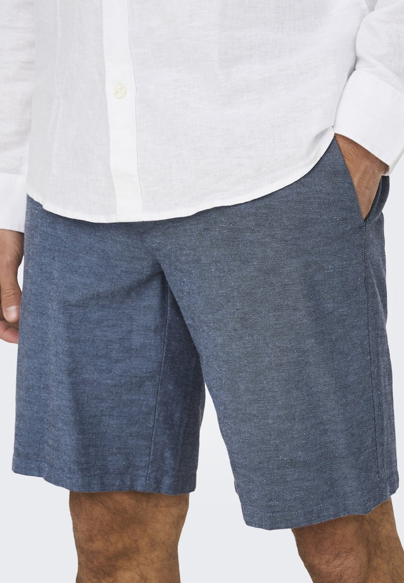Only & Sons ONSAVI BEAM - Pantalones Chinos - Silver Lining/plateado