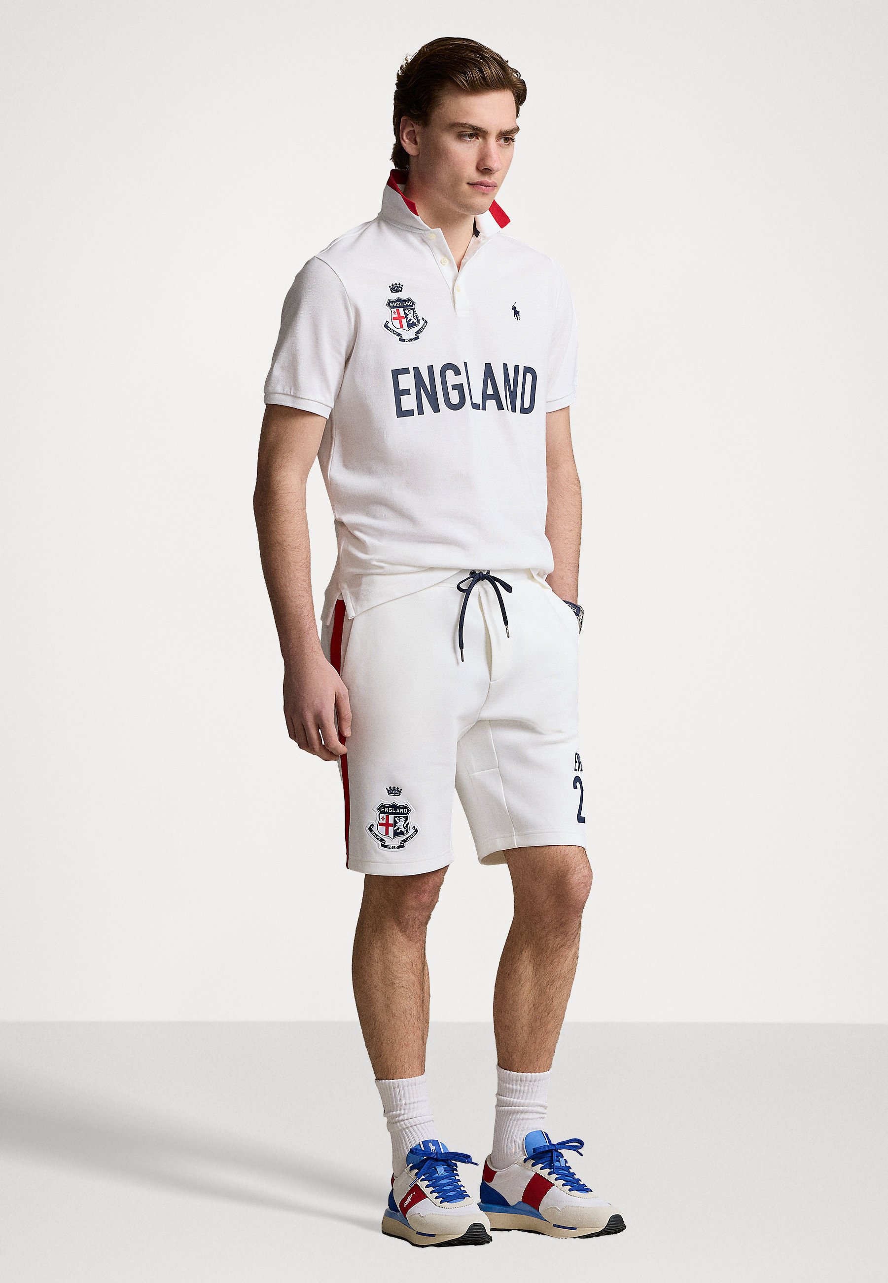 ★POLO RALPH LAUREN★ Classic fit England polo shirt white M Polo Ralph Lauren CLASSIC FIT ENGLAND POLO SHIRT - Polo