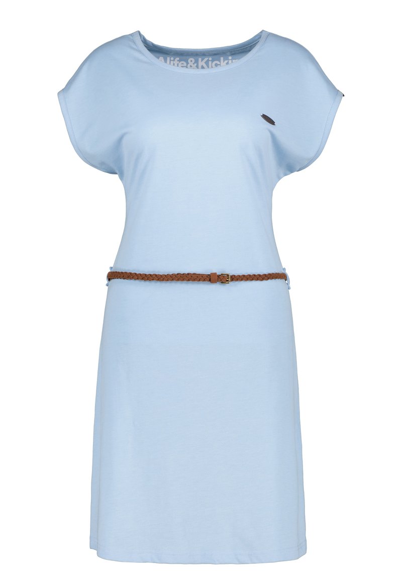 alife & kickin Jerseyjurk lichtblauw gemêleerd alife & kickin Jerseyjurk lichtblauw gemêleerd