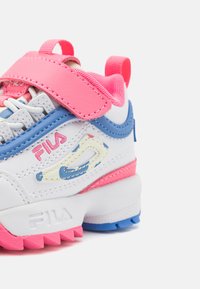 Fila DISRUPTOR UNISEX - Sneakers laag - white/pink