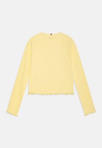 Tommy Hilfiger ESSENTIAL  - Maglietta a manica lunga - lemon zest