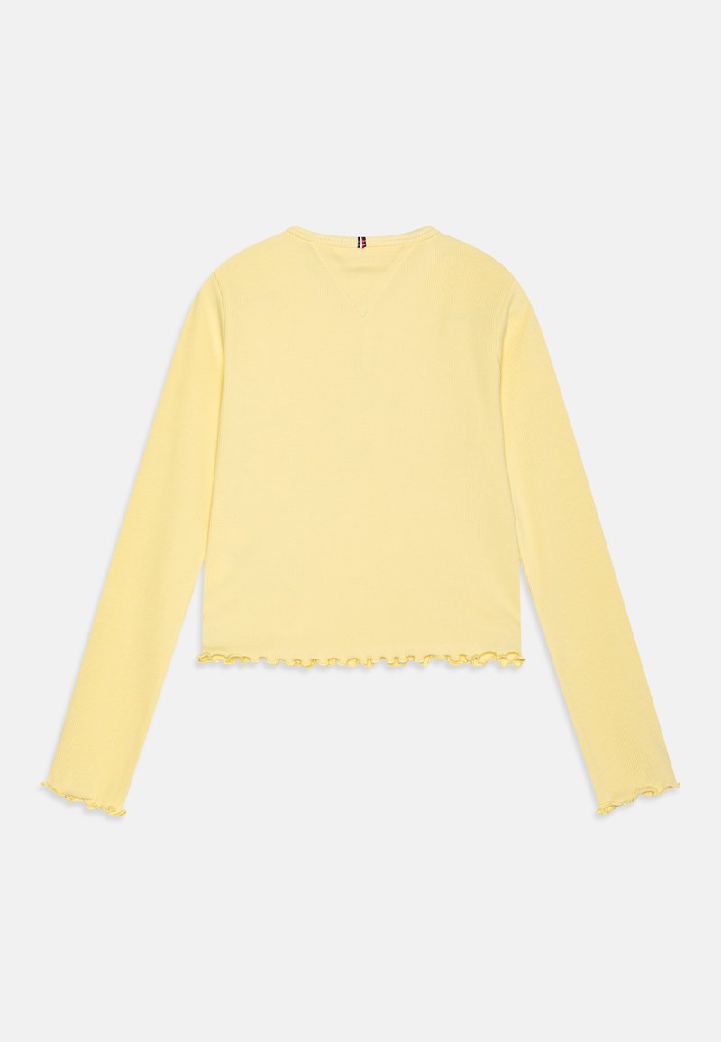 Tommy Hilfiger ESSENTIAL Camiseta de manga larga lemon zest