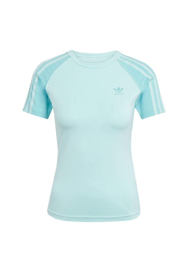 SLIM TEE - Print T-shirt - semi flash aqua3