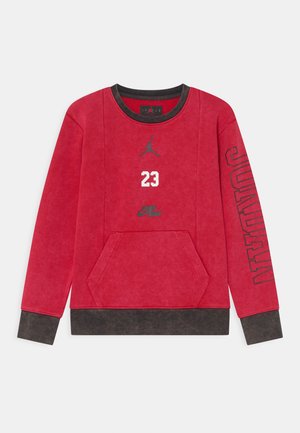 Jordan ELEVATED CLASSICS CREW - Felpa - gym red