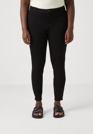 Vero Moda Curve VMCELLY  - Skinny-Farkut - black