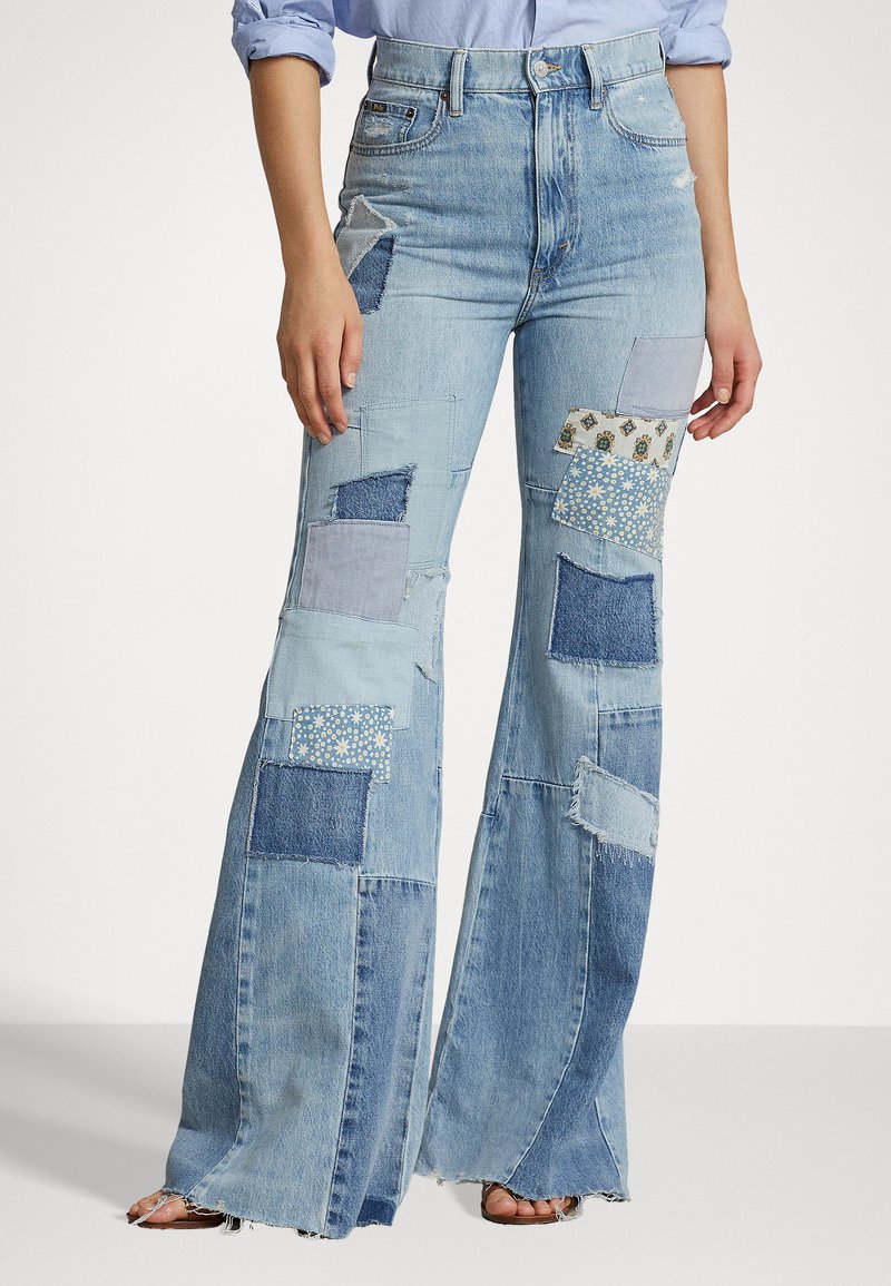 Polo Ralph Lauren FULL LENGTH Jean bootcut del valle wash/bleu