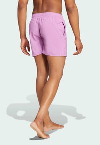 adidas Sportswear SOLID CLX -LENGTH - Swimming shorts - preloved purple   black