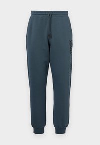 TEXT LOGO  - Pantalon de survêtement - dark slate