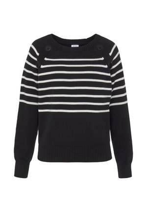 STREIFEN - Jumper - schwarz weiß