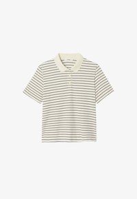 Non sélectionné, rayé écru