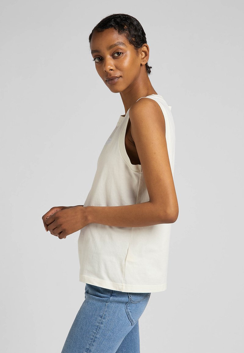 Damen T-Shirts | Lee Top ecru/offwhite - UI95014 Damen T-Shirts | Lee Top ecru/offwhite - UI95014