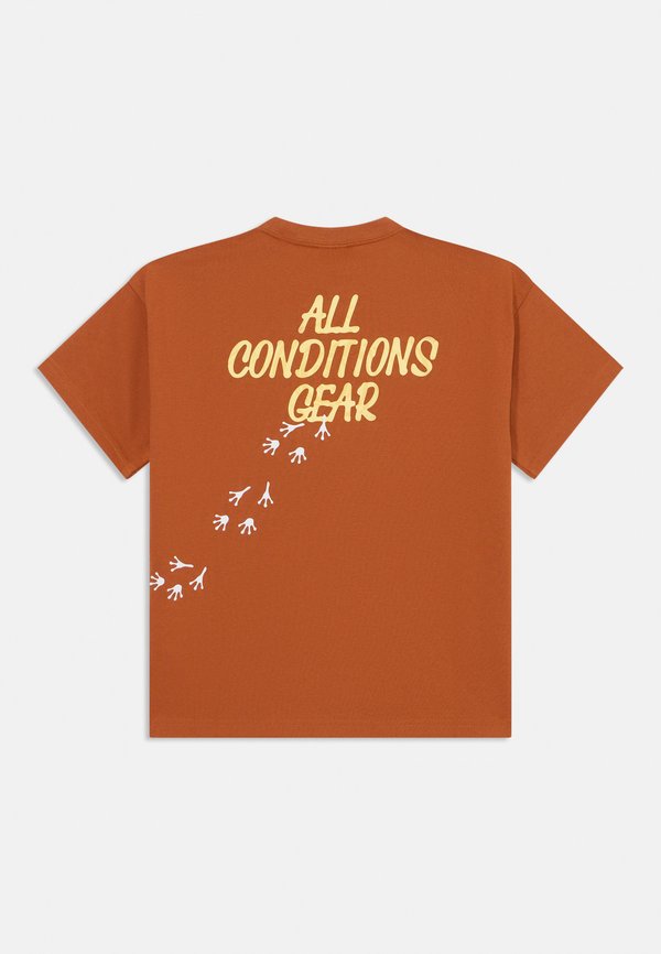 TEE UNISEX - Print T-shirt - dark russet2