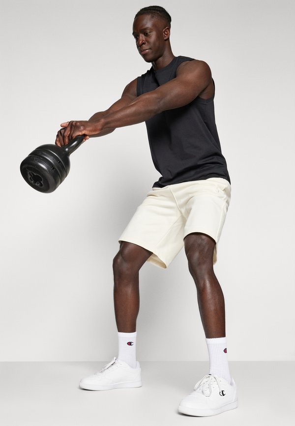 ICONS LONG BERMUDA WITH TONAL LOGO - Sports shorts - beige2