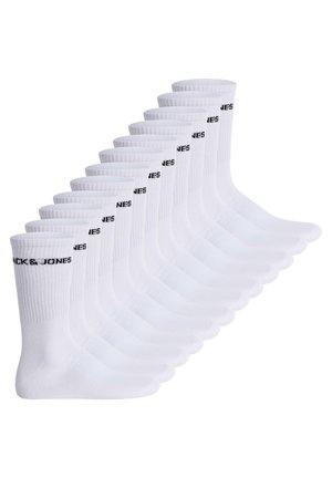 Jack & Jones TENNIS 12ER PACK - JACLOGO - Socken - weiß