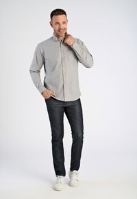 Jack's Sportswear STRIPED  - Camicia - dusty grey