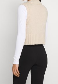 VILA Strickpullover - beige