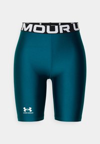 AUTHENTICS SHORT - Leggings - hydro teal/white
