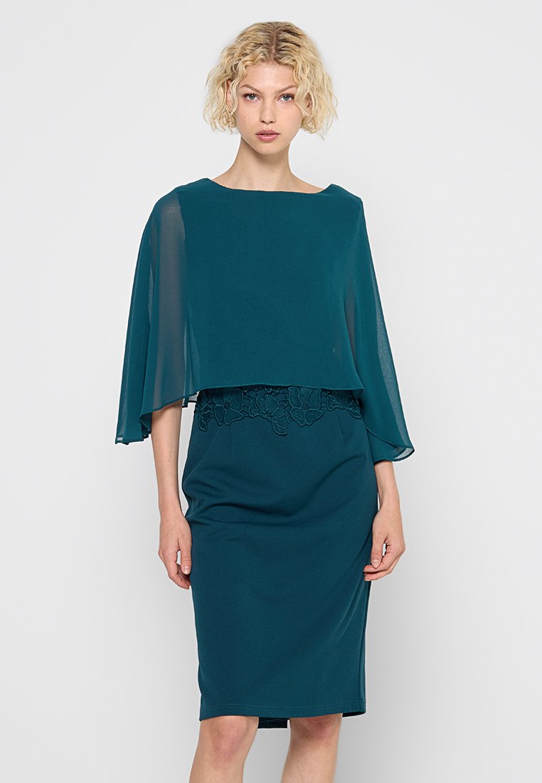 Apart Glamour Cocktailjurk groen Apart Glamour Cocktailjurk groen