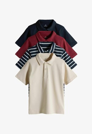 4 PACK  - Ilgarankovis viršutinės dalies drabužis - navy stripe dark red stone