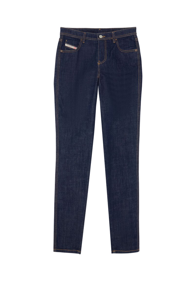 Diesel Slim fit jeans zwartblauw denim