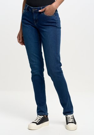 KATRINA - Slimfit džínsy - blau