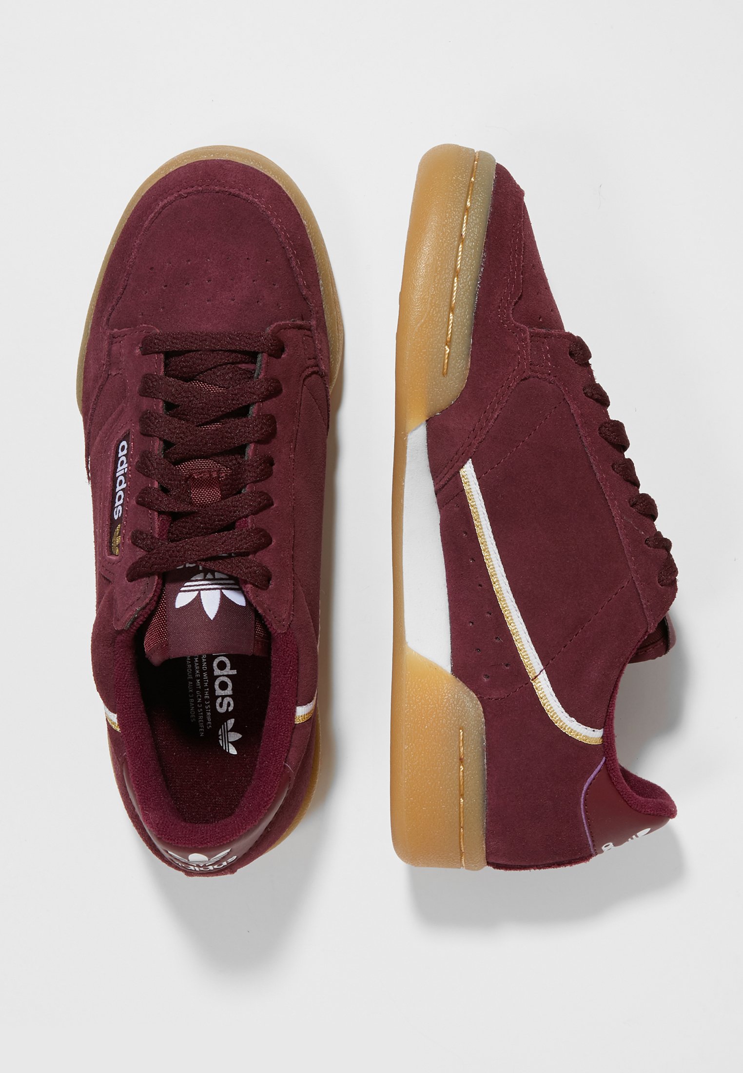 adidas continental 80 homme marron