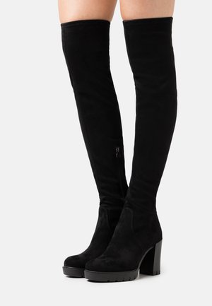 Platform boots - black