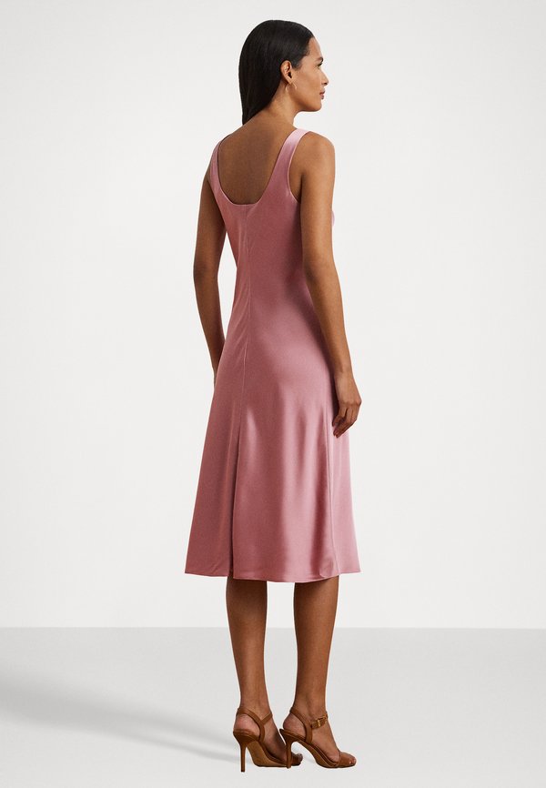 SLEEVELESS CHARMEUSE DRESS - Cocktail dress / Party dress - rose mauve2