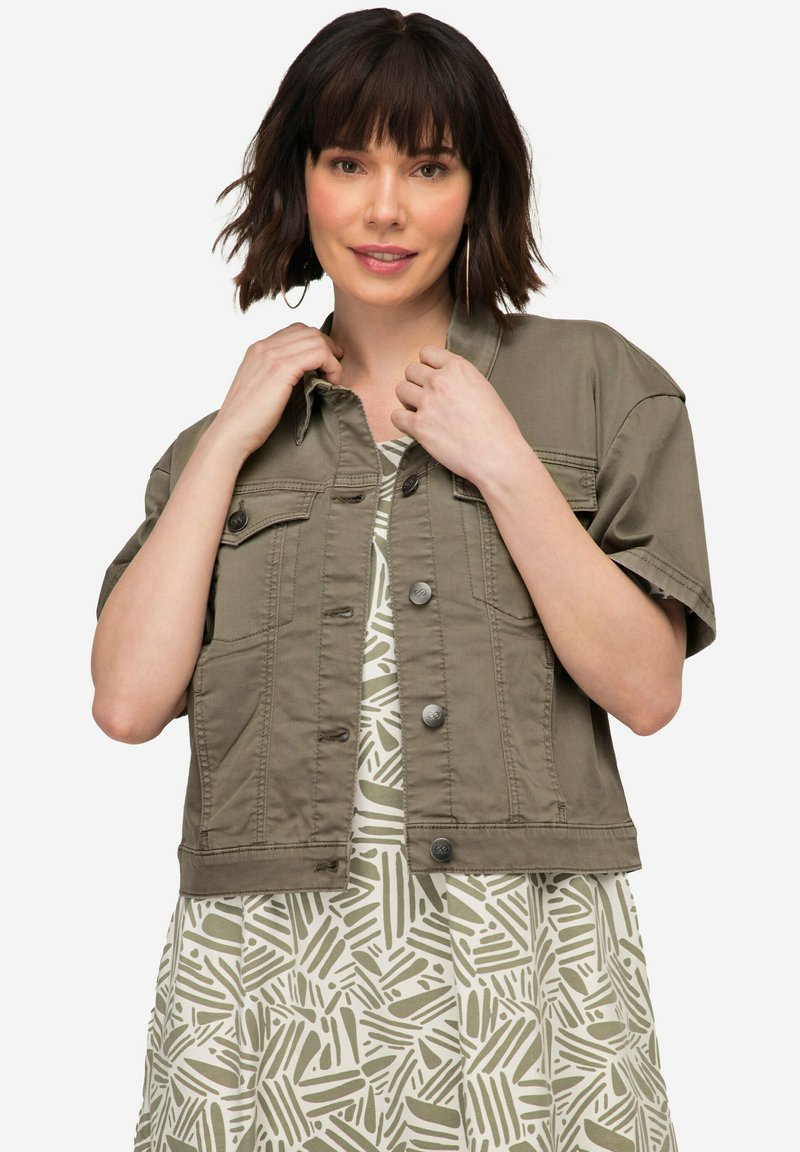 LAURASØN - Chaqueta vaquera - khaki, Ampliar