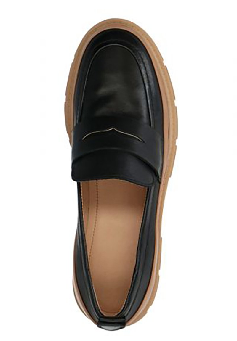 Damen Halbschuhe | sacha SCHWARZE LOAFER MIT BRAUNEN DETAILS Slipper schwarz - VB44355 Damen Halbschuhe | sacha SCHWARZE LOAFER MIT BRAUNEN DETAILS Slipper schwarz - VB44355