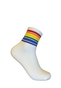 Mr Ukko 6 PACK PRIDE - Calze - black/white