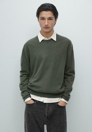 CREW NECK SWEATER  - Maglione - khaki