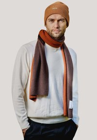 BELLEMERE UNISEX COLORBLOCK  - Sciarpa - brown coffee