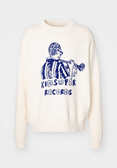 Kidsuper KIDSUPER RECORDS - Strickpullover - cream