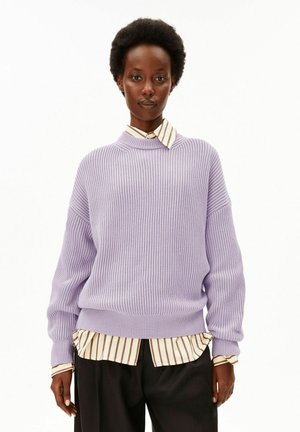 ARMEDANGELS, VANISÉ RIB - Pullover - moonlit lilac-dark moonlit lilac