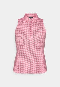 DENA PRINT SLEEVELESS - Polo marškinėliai - pink