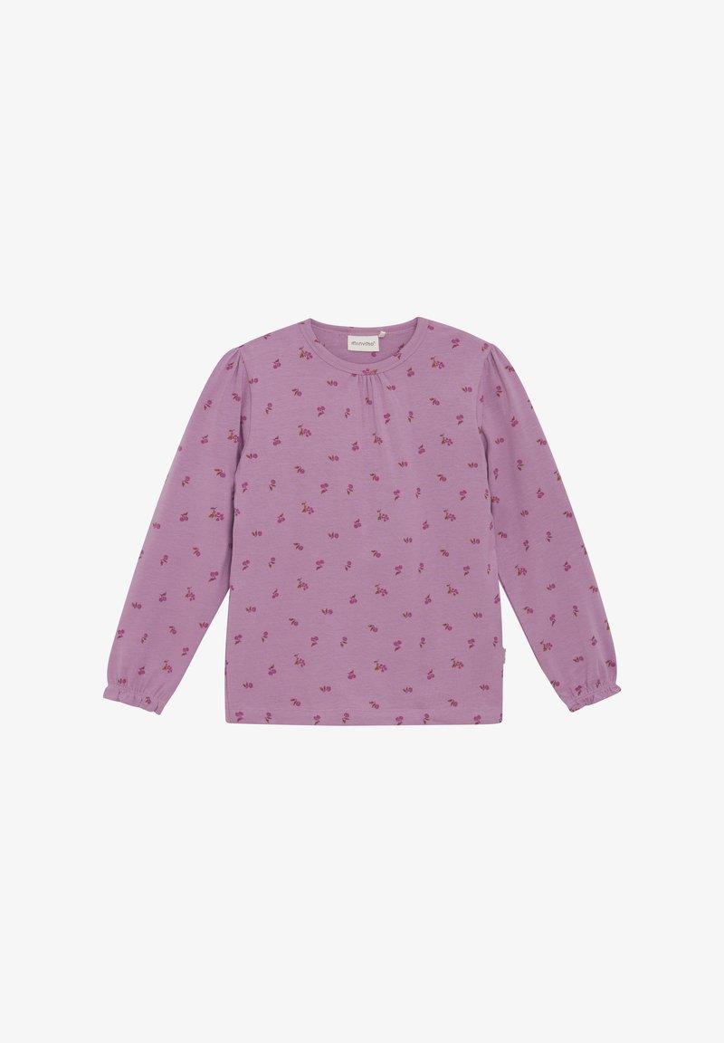 Minymo Langarmshirt - mauve orchid