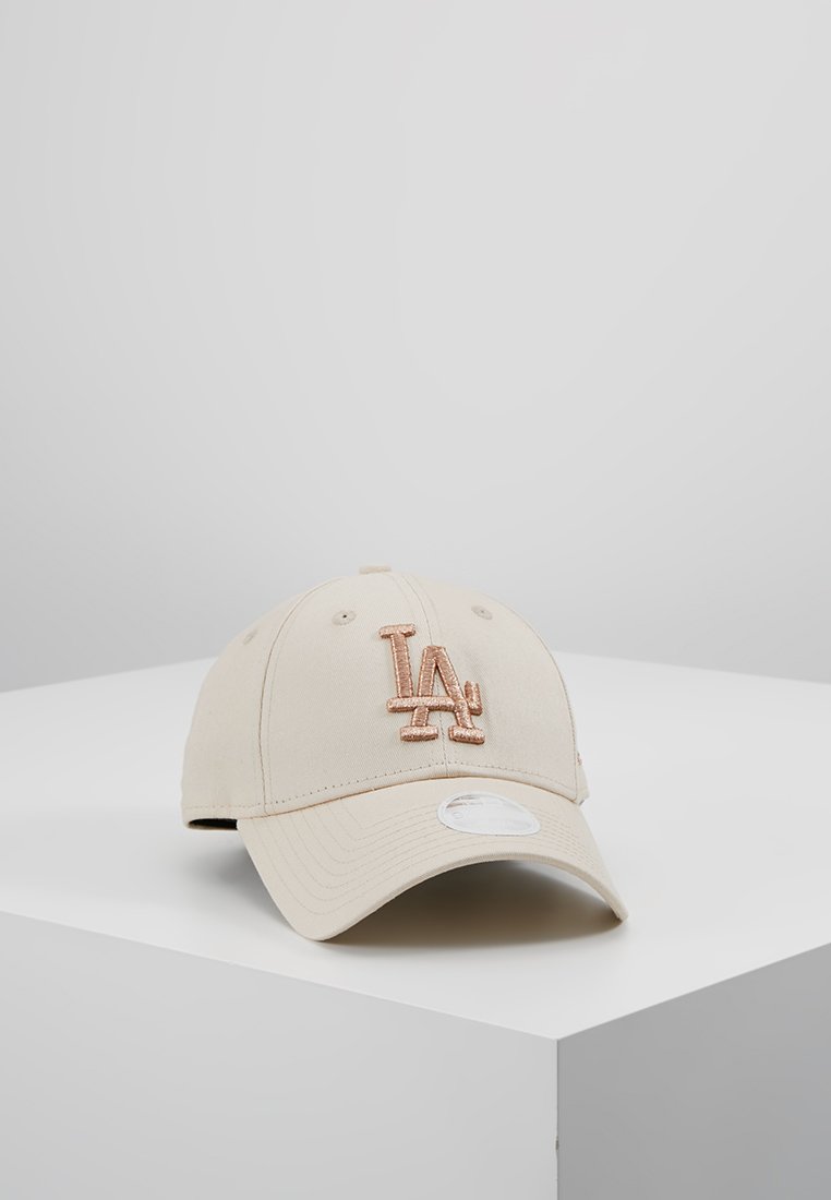 New Era Essential Los Angeles Dodgers Pet Off White Creme Zalando Nl
